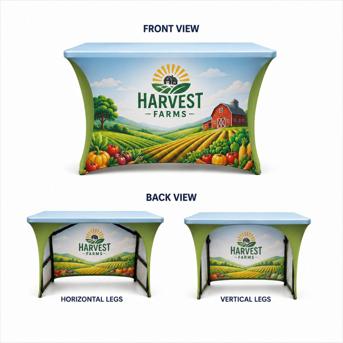 Custom Stretch Table Covers