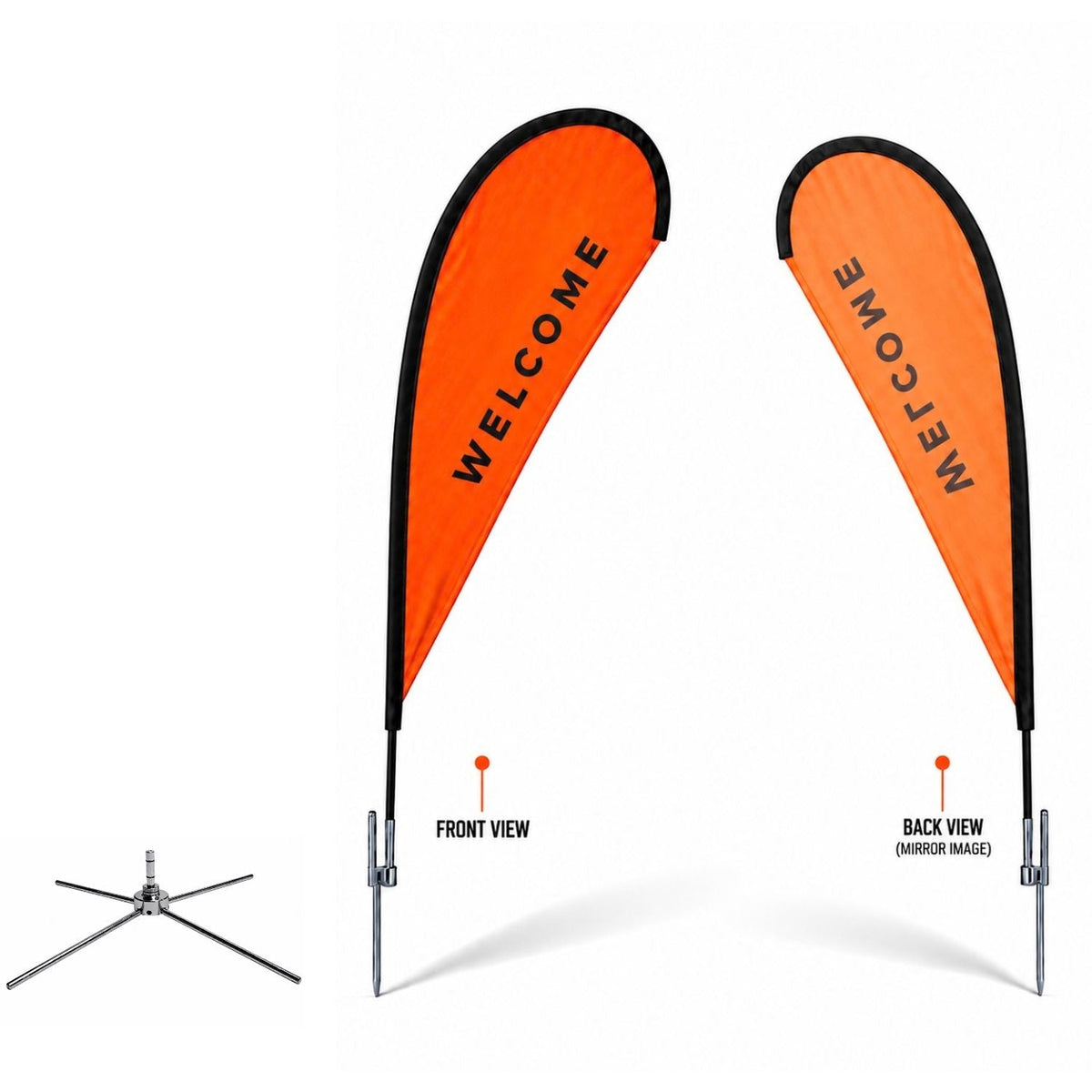 Custom Teardrop Flags