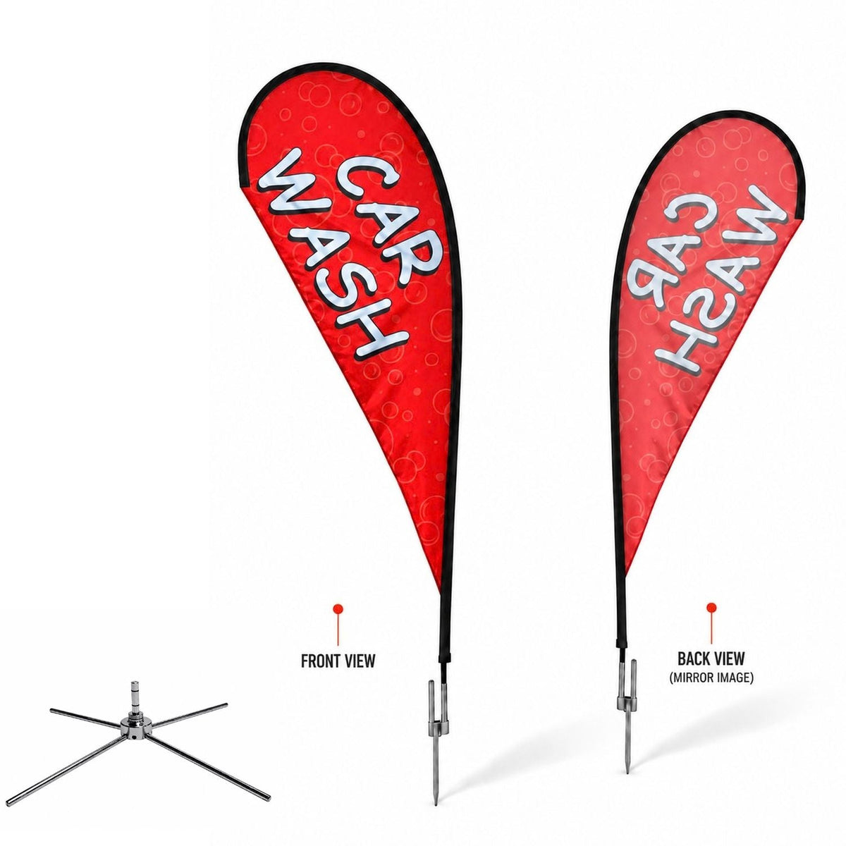 Custom Teardrop Flags