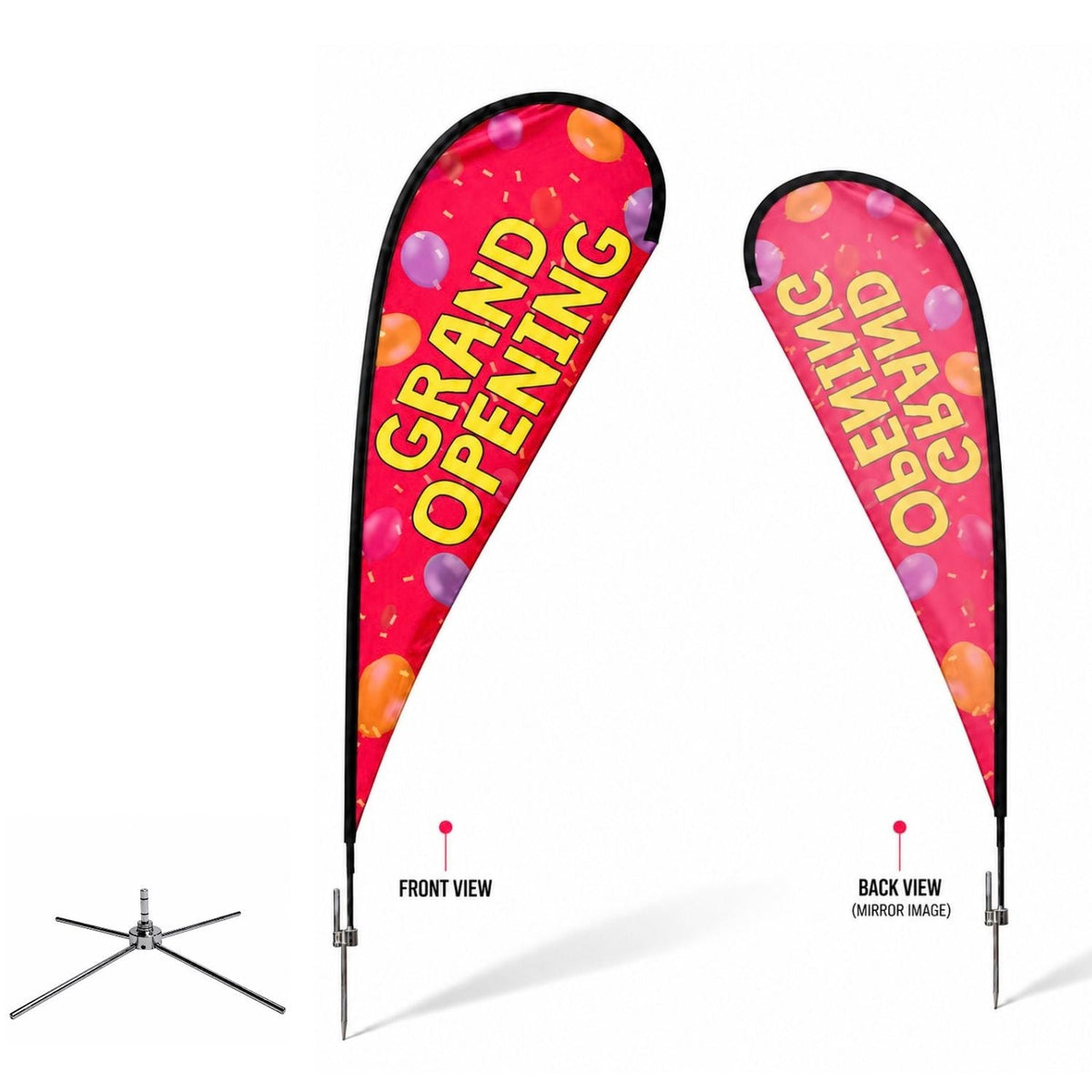 Custom Teardrop Flags