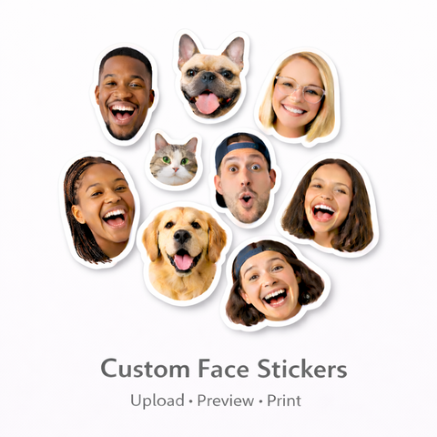 Custom Face Stickers