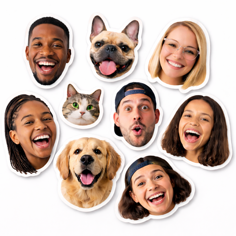 Custom Face Stickers