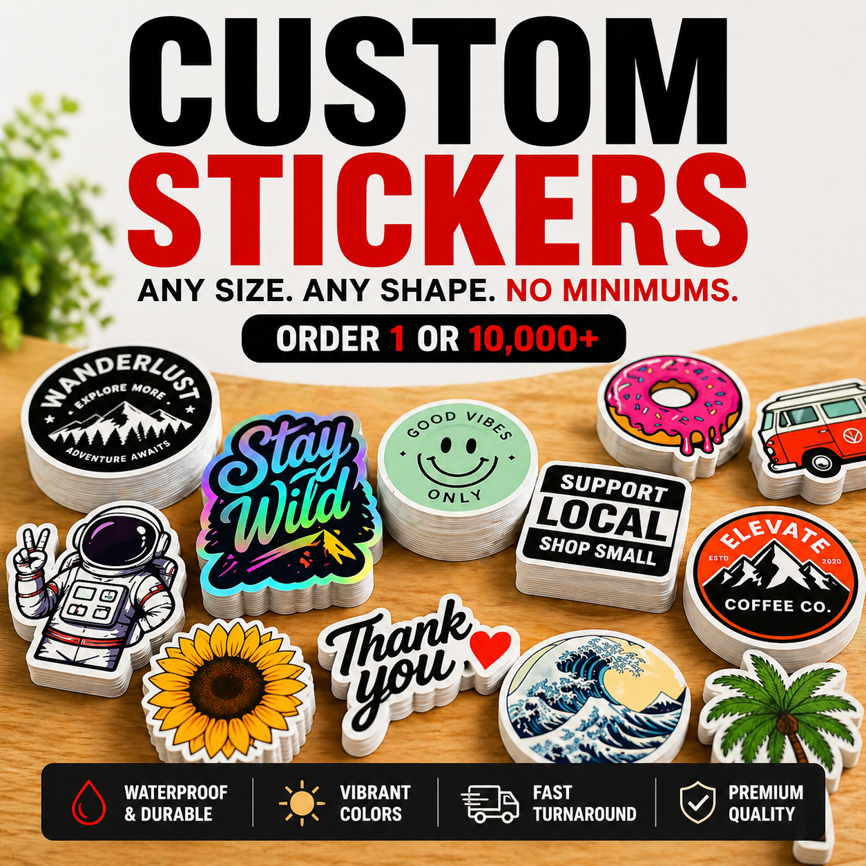 Die Cut Stickers
