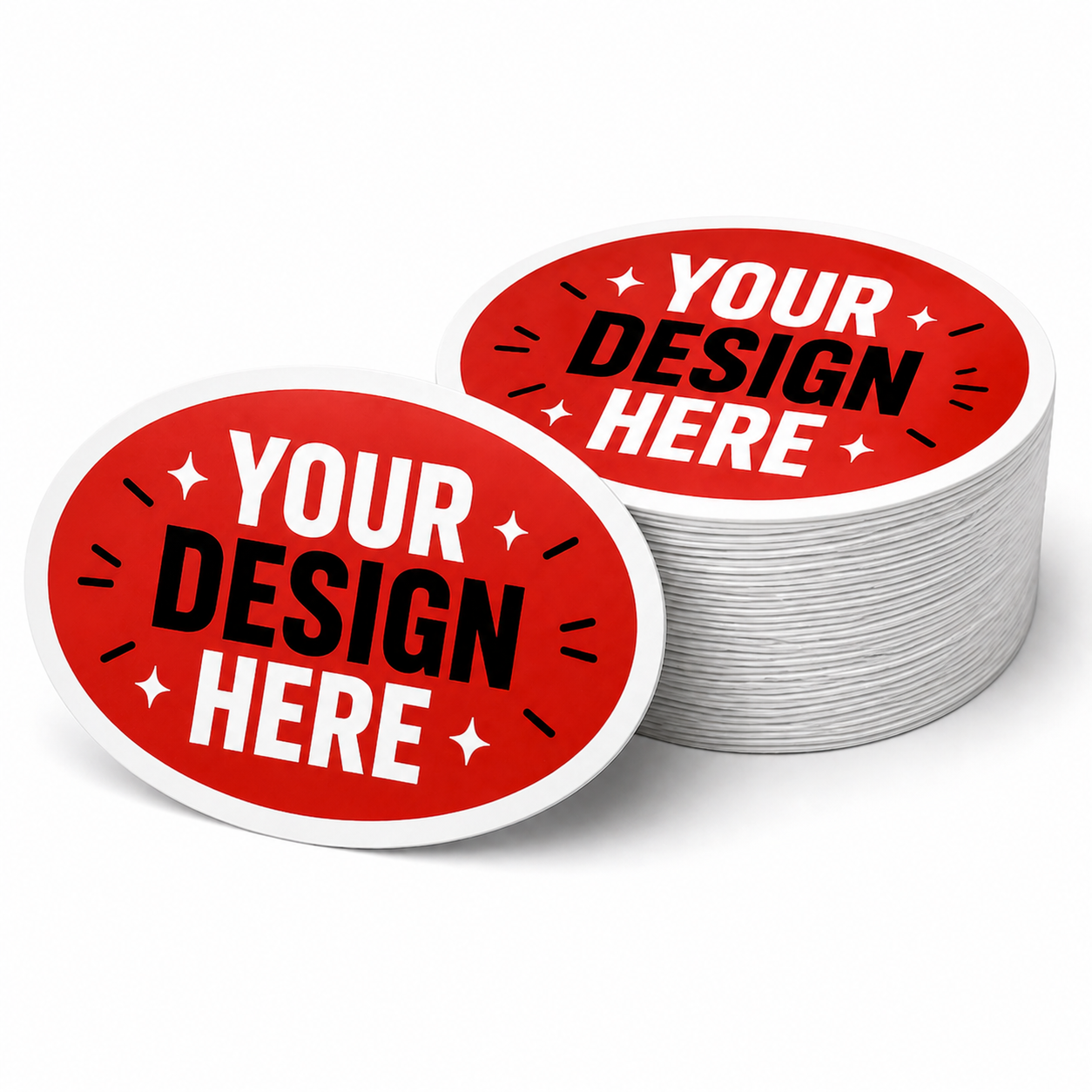 Oval Stickers