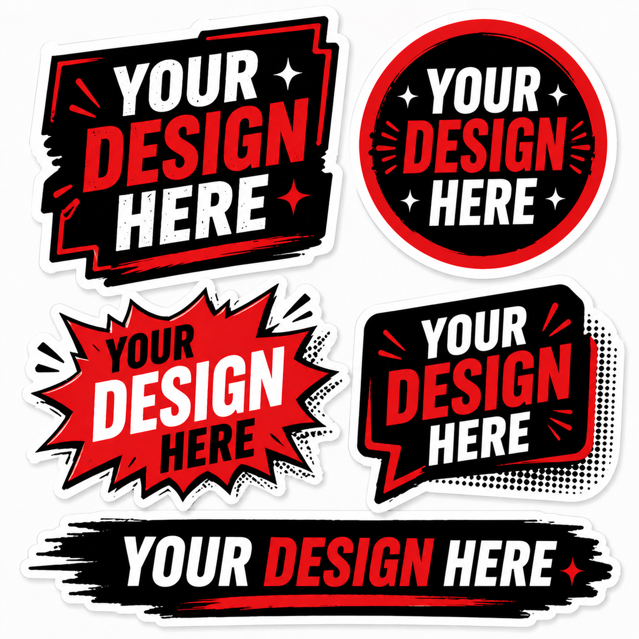 Custom Die-Cut Stickers