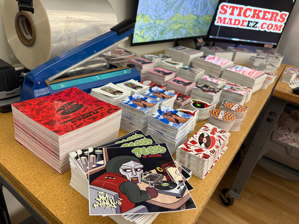 Custom Die-Cut Stickers