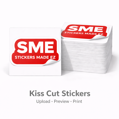 Kiss-Cut Sticker Singles