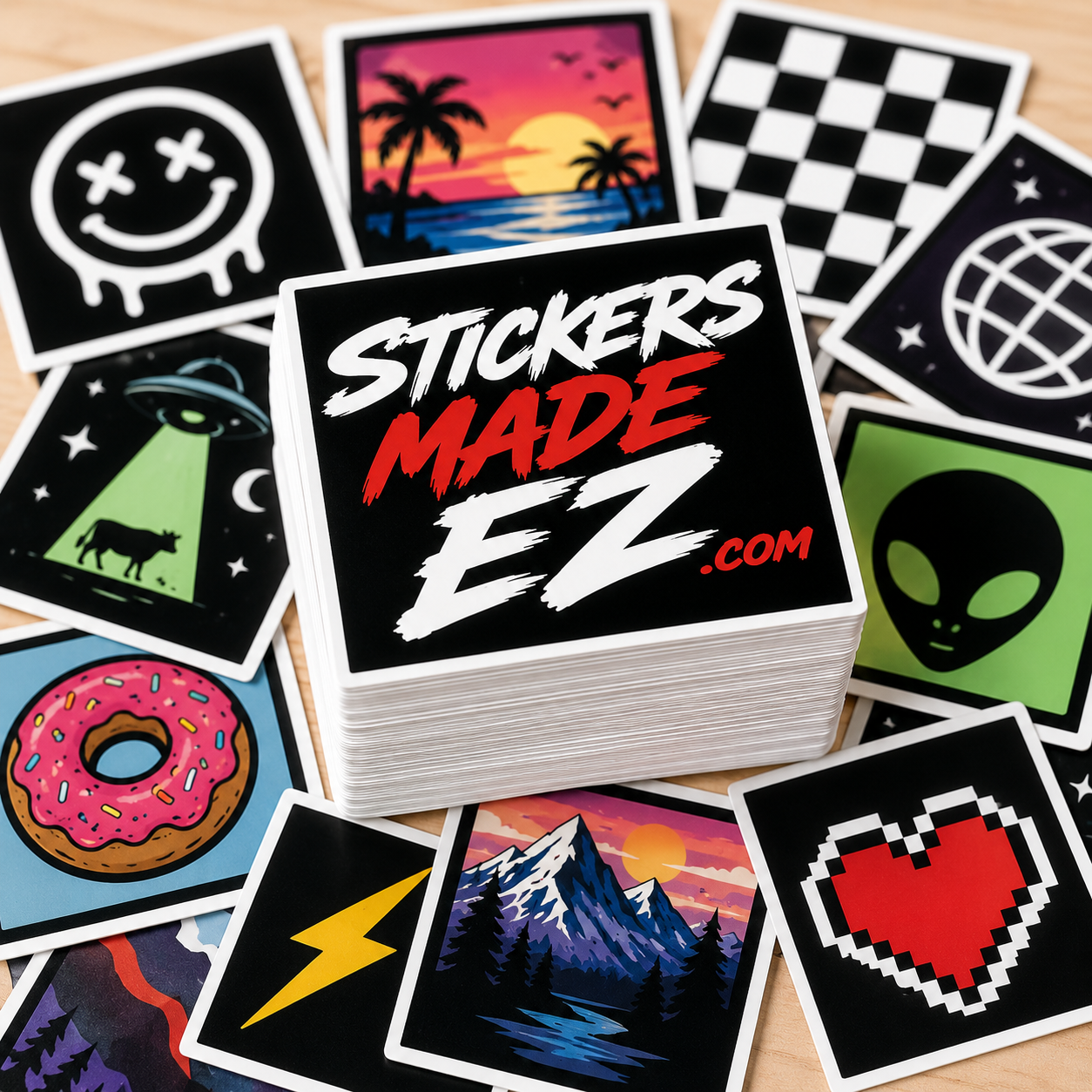 Square Stickers