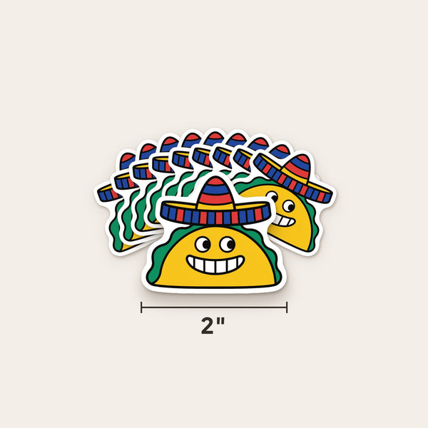 2” × 2” Custom Die-Cut Sticker Pack