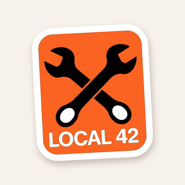 Crew sticker