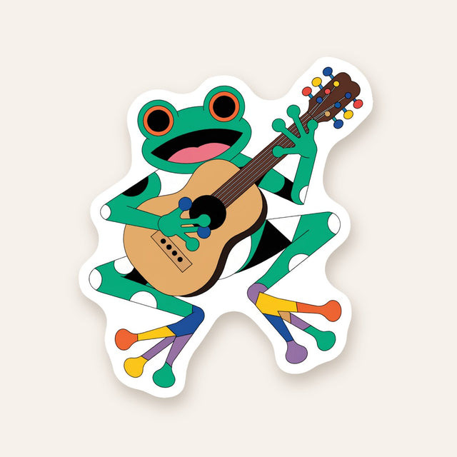 Guitar frog