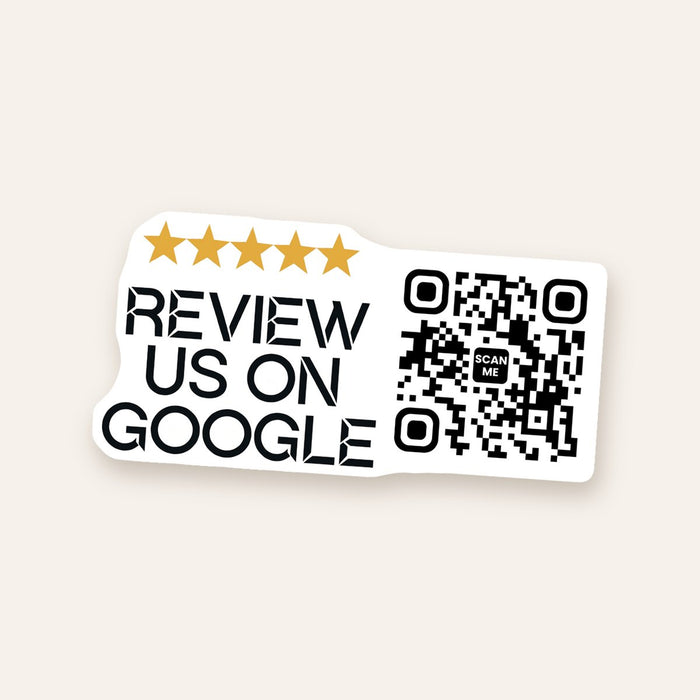 Google review stickers